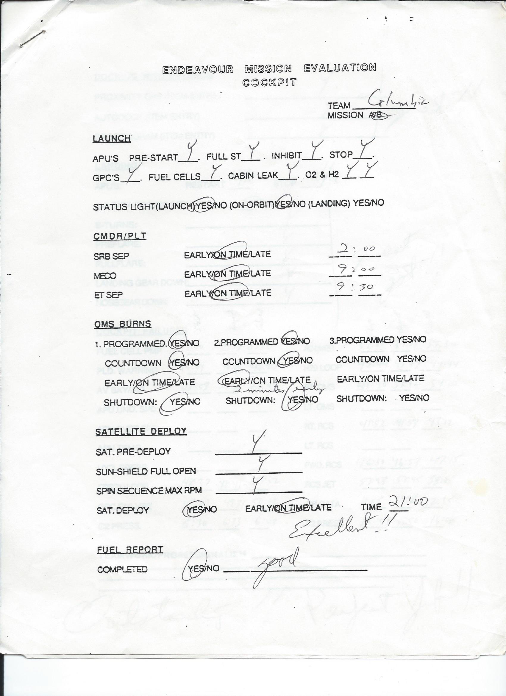 Endeavour Mission Evaluation Cockpit Page 1.jpg